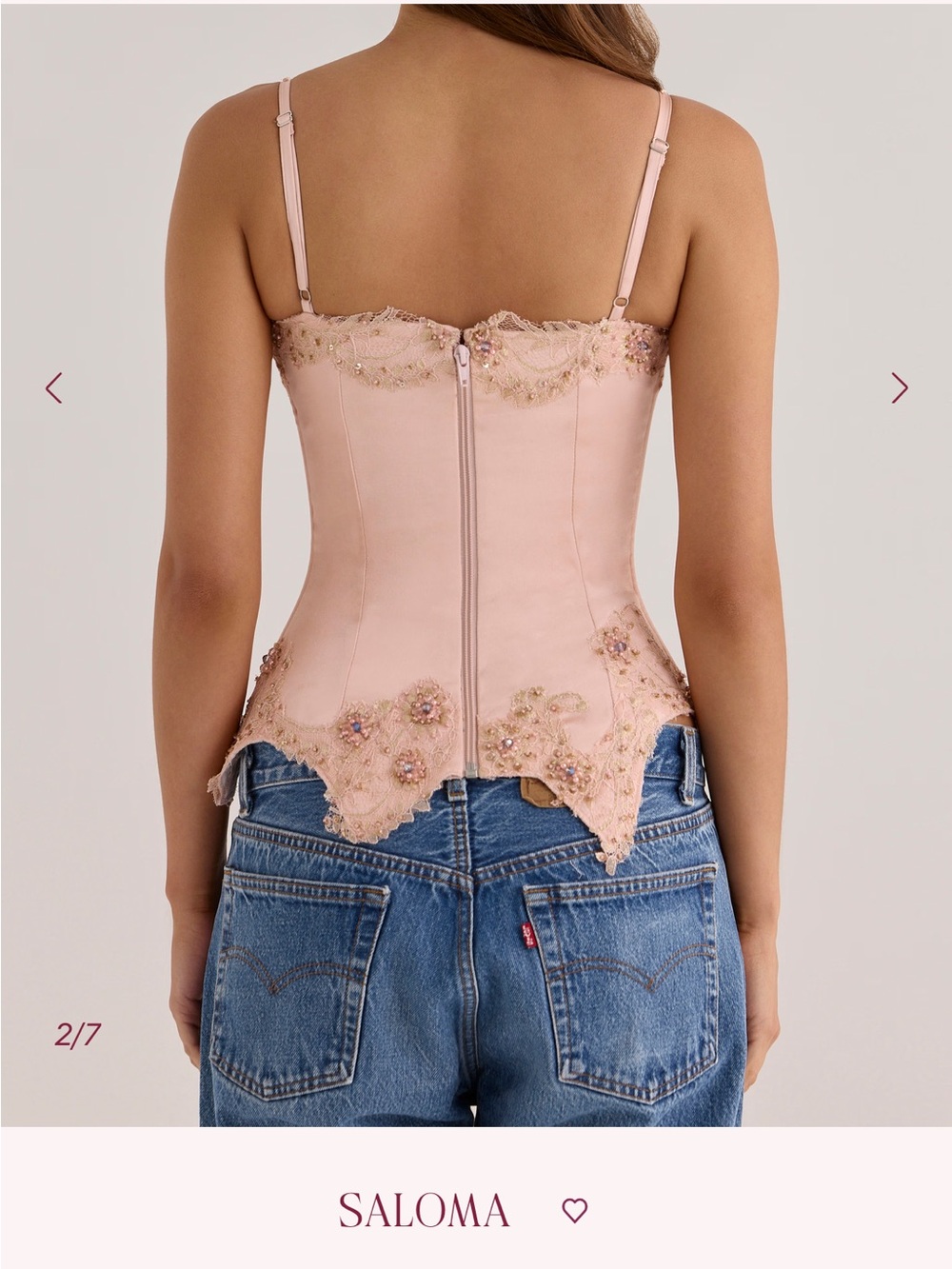 SOLD OUT House of CB Limited Edition Saloma Corset Top - Picture 2 of 2